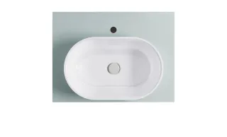 Тумба с раковиной Astra-Form Шарм 4631177714948 70 см зелёный матовый